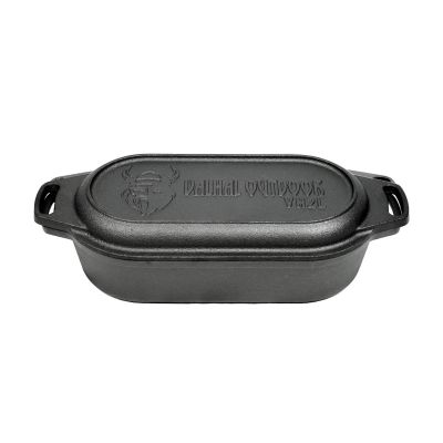 VH2L - Dutch Oven/2 Skillets 2L, oval